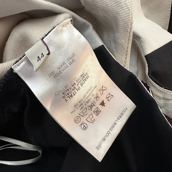 Stella McCartney Sheath Pencil Midi Dress Women's 44 US 8 Sleeveless Black - Picture 6 of 9